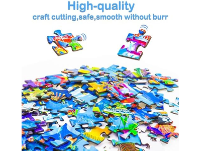  Ocean Underwater World 200 Pieces Jigsaw Puzzles for Kids
