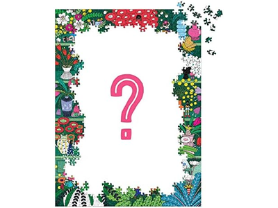 1000 Piece Surprise Puzzle Fun and Challenging Activity with Bright and Bold Artwork